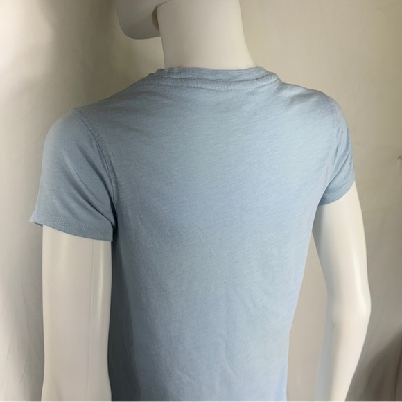 Universal Threads Ladies Fitted “Mercury’s Got Nothing On Me” Light Blue Tee - Picture 4 of 7